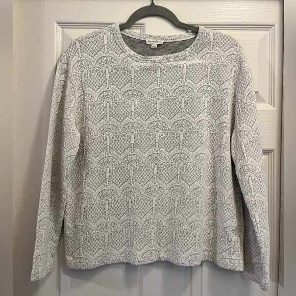 Jane and Delancey Tops - Jane and Delancey Lace Sweater, size Medium